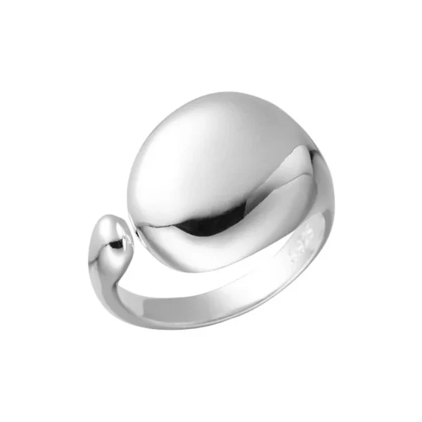 Ellipse Smooth Surface Ring - Image 5