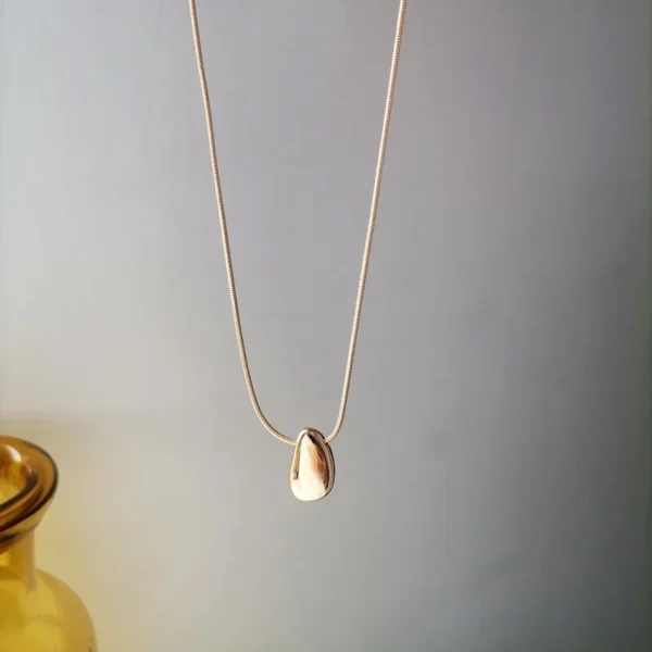 Geometric Pendant Necklace - Image 2